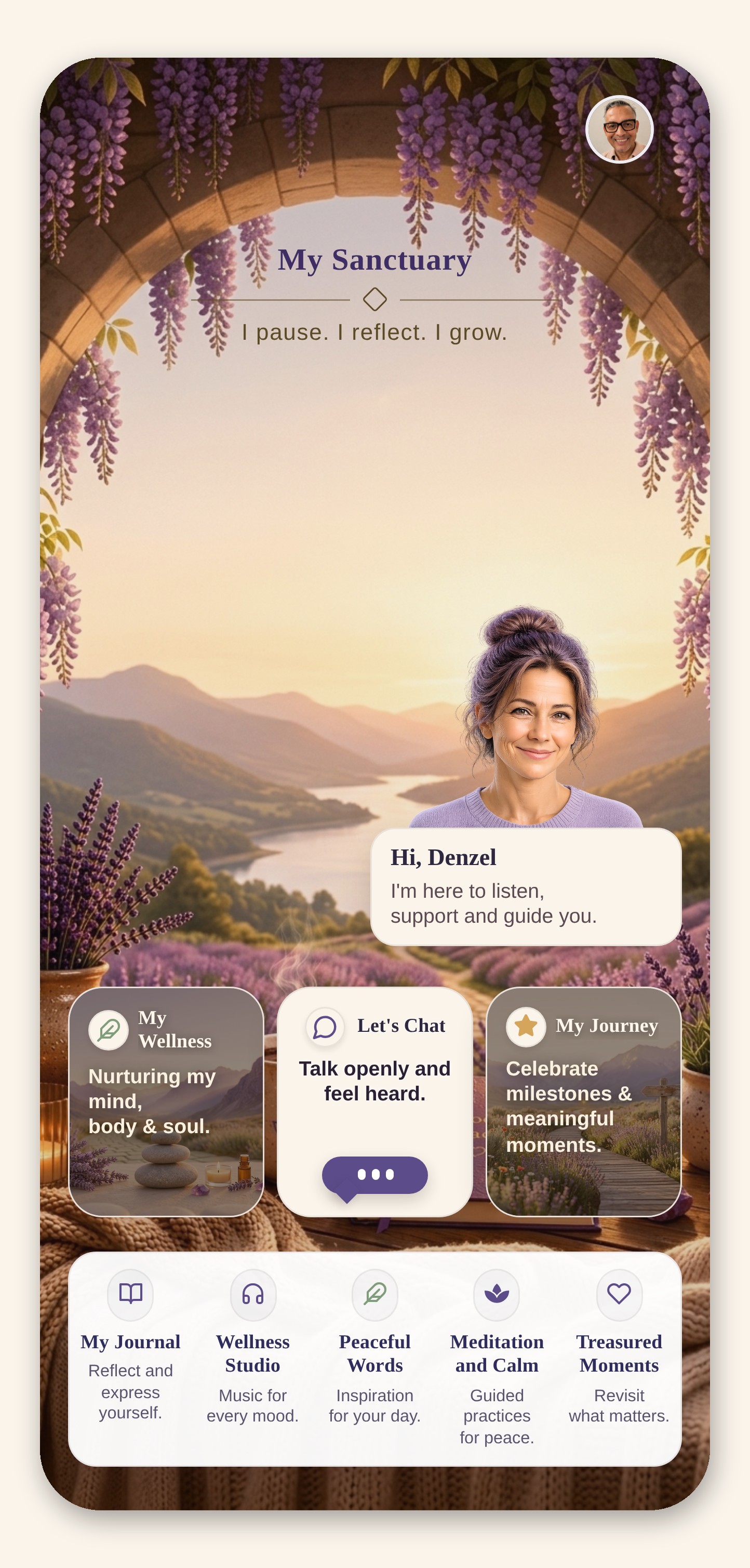 My Peaceful Companion app