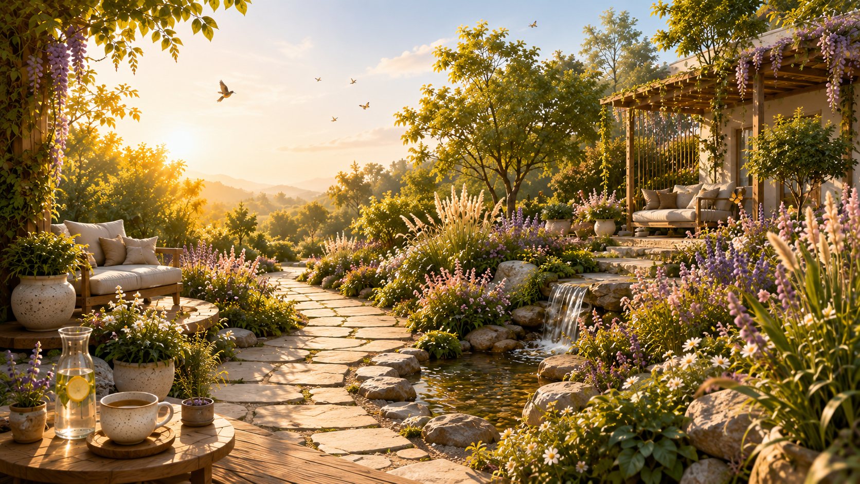 The Peaceful Pause — The Wellness Garden