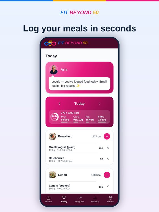 Food Diary — Log your meals in seconds