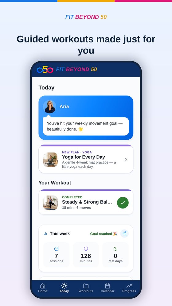 Get Fit — Guided workouts made just for you