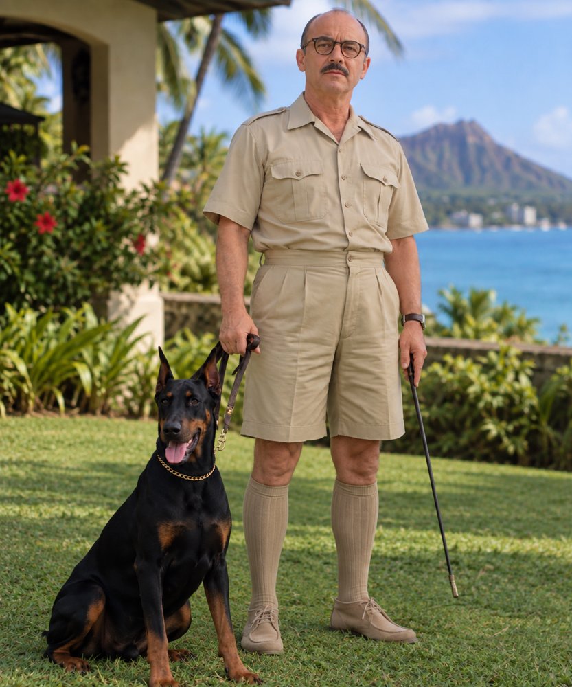 Apollo and Higgins — your digital guard dog and his calm handler